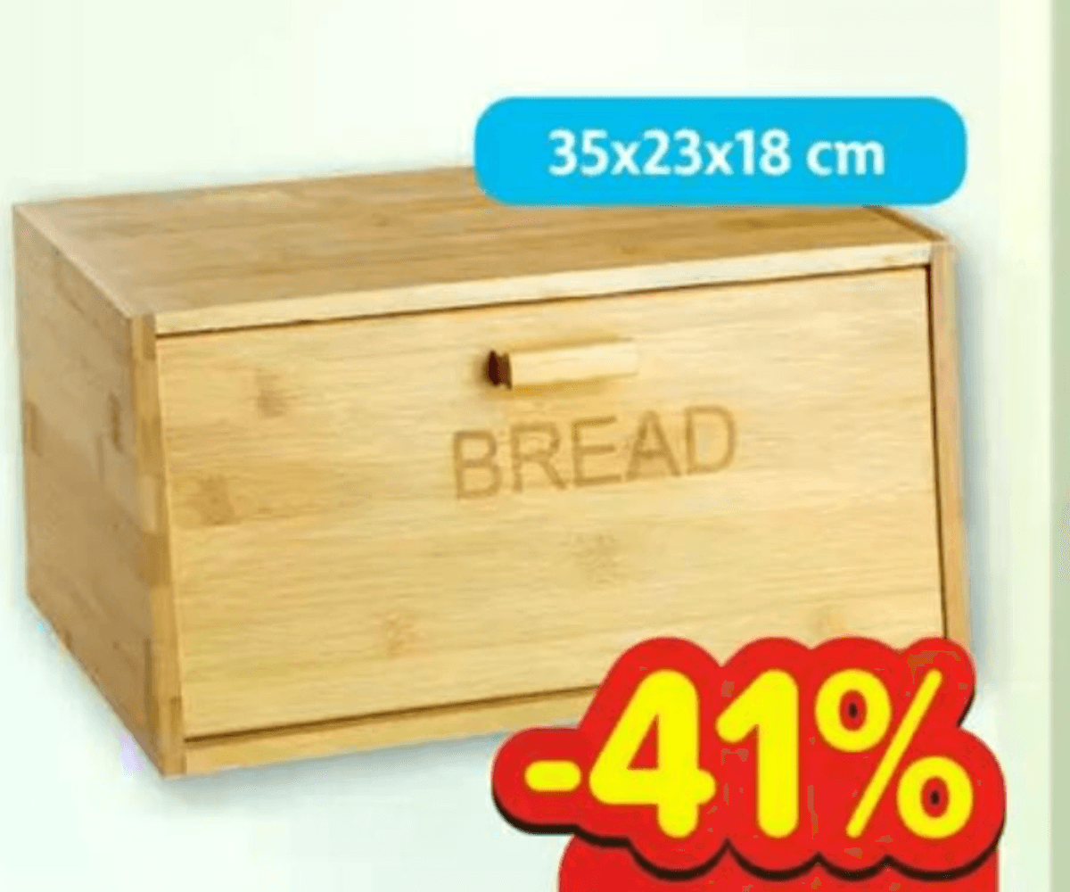 Kutija za kruh - Akcija u trgovini Plodine