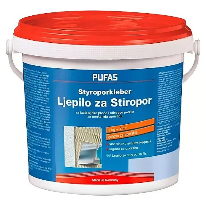 Ljepilo za stiropor Pufas 1 kg - Akcija u trgovini Bauhaus