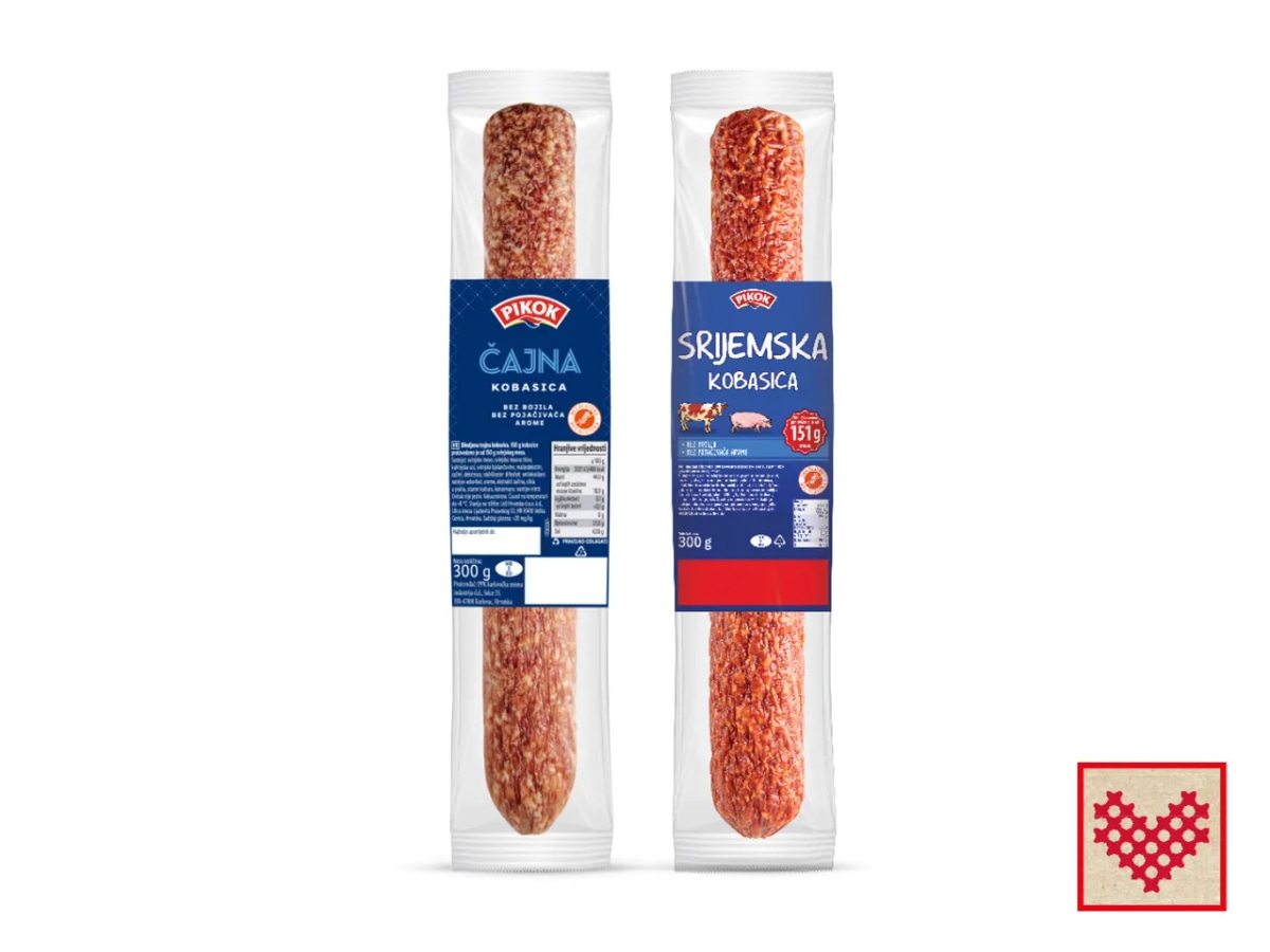 PIKOK Čajna ili srijemska kobasica 300 g - Akcija u trgovini Lidl