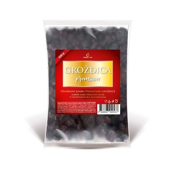 Marjan Voće Grožđica 350 g - Akcija u trgovini Plodine