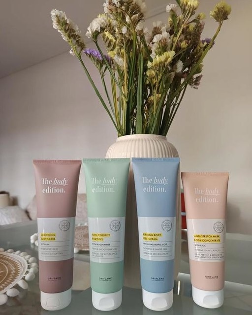 The body edition koncentrat za tijelo protiv strija 125 ml - Akcija u trgovini Oriflame