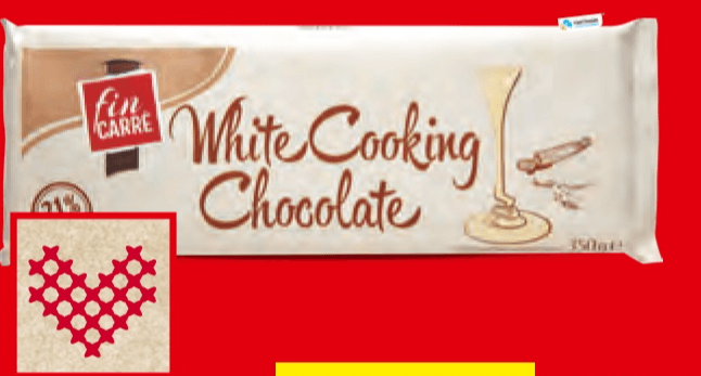 Fin Carré Bijela čokolada za kuhanje 350 g - Akcija u trgovini Lidl