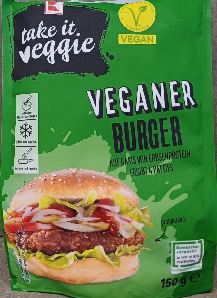Vegana Burger 150 g take it. veggie - Akcija u trgovini Kaufland