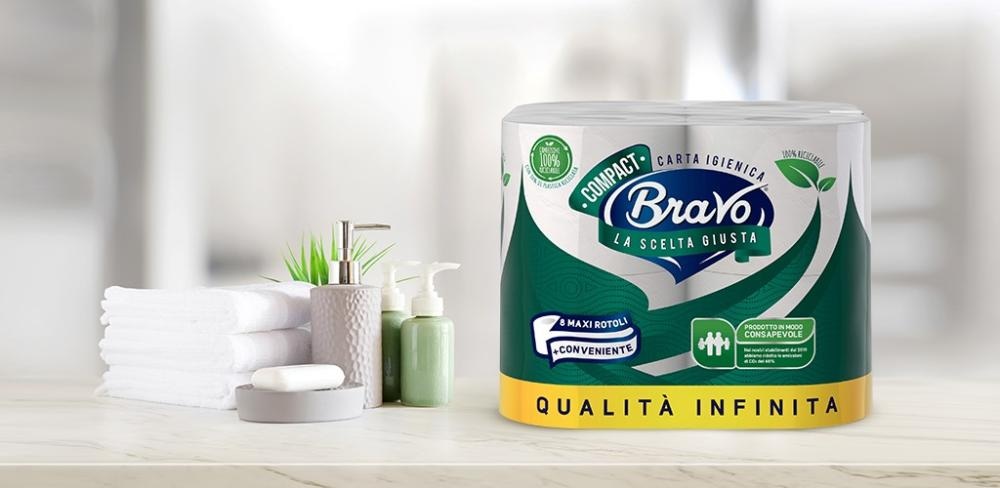 Bravo toaletni papir 8 rola - Akcija u trgovini Trgovina Krk