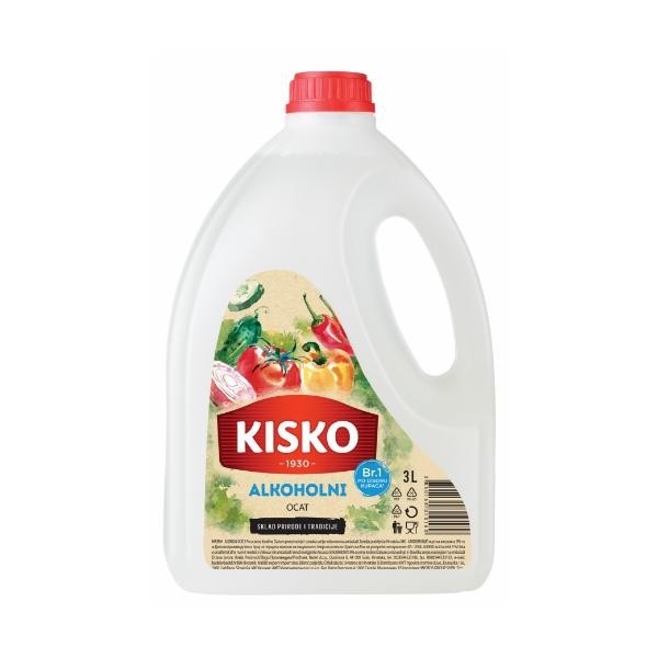 Alkoholni ocat Kisko 3 l - Akcija u trgovini KTC