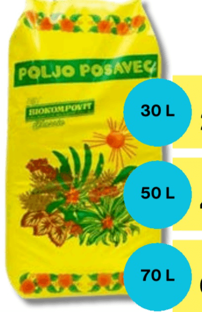 Zemlja za cvijeće 50 L - Akcija u trgovini Alles