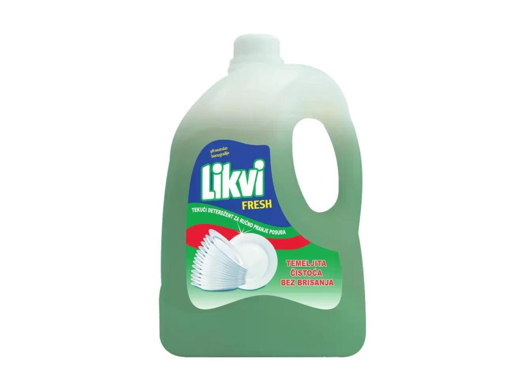 Likvi Sredstvo za pranje suđa 4 L - Akcija u trgovini Lidl