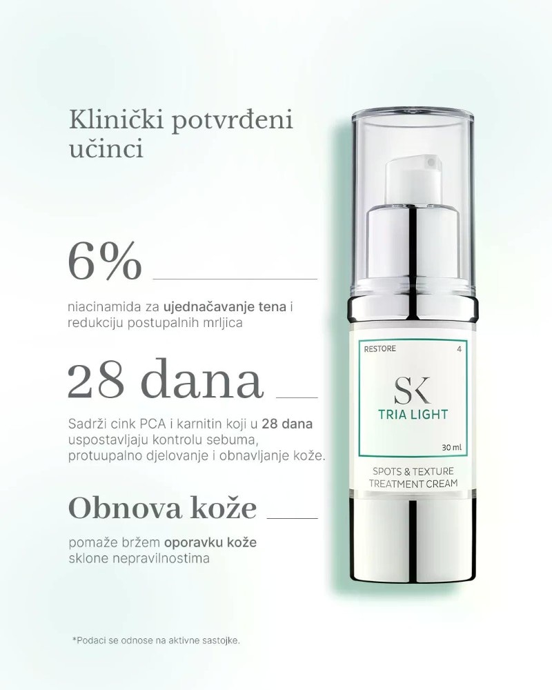 Skintegra Set Tria Light + Clarion Cleanser 30 ml + 50 ml - Akcija u trgovini Dm