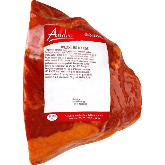 Dimljeni but Andro 1 kg - Akcija u trgovini Interspar
