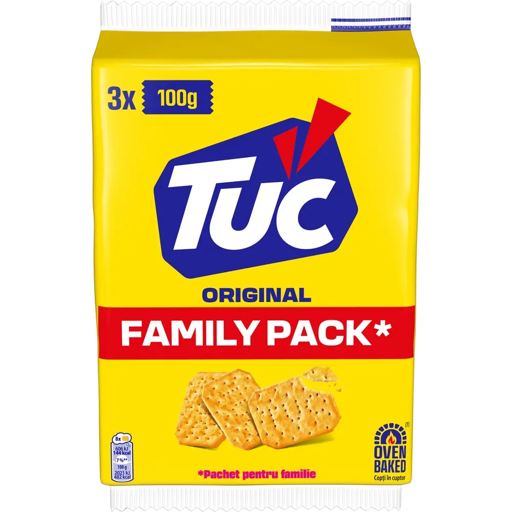 Krekeri Tuc Original Family Pack 300 g Akcija u trgovini Pevex