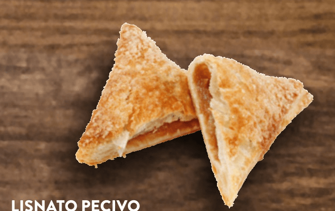 Lisnato pecivo trokut jabuka 115 g - Akcija u trgovini Spar