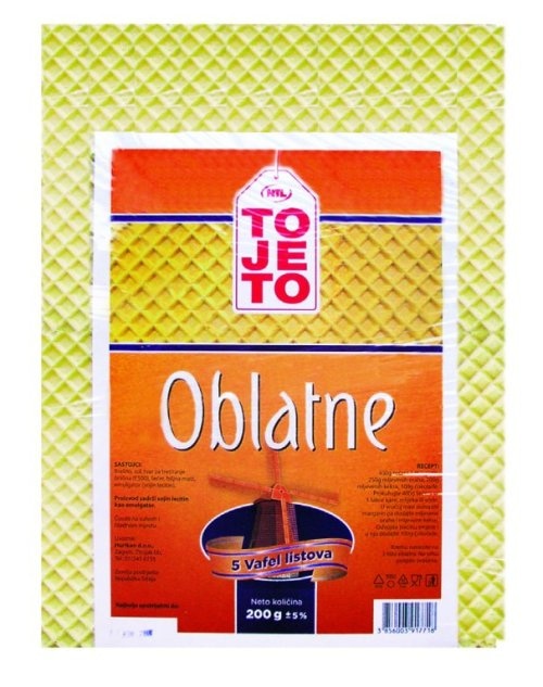 Oblatne To je to 200 g - Akcija u trgovini Bakmaz