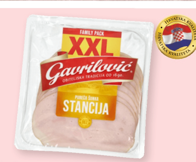 Pureća šunka Stancija XXL 300 g Gavrilović - Akcija u trgovini Spar