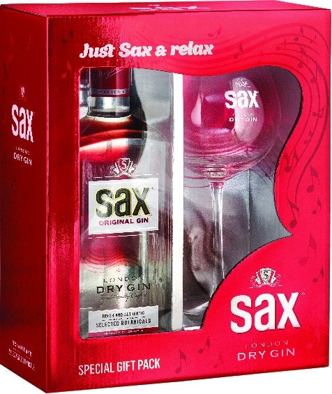 Sax Gin 0,7 l + čaša - Akcija u trgovini Plodine