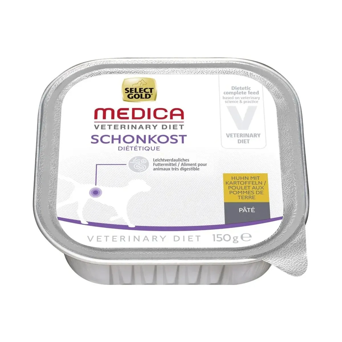 Select Gold Medica Gastrointestinal Piletina i Krumpir 150 g - Akcija u trgovini Zoo City