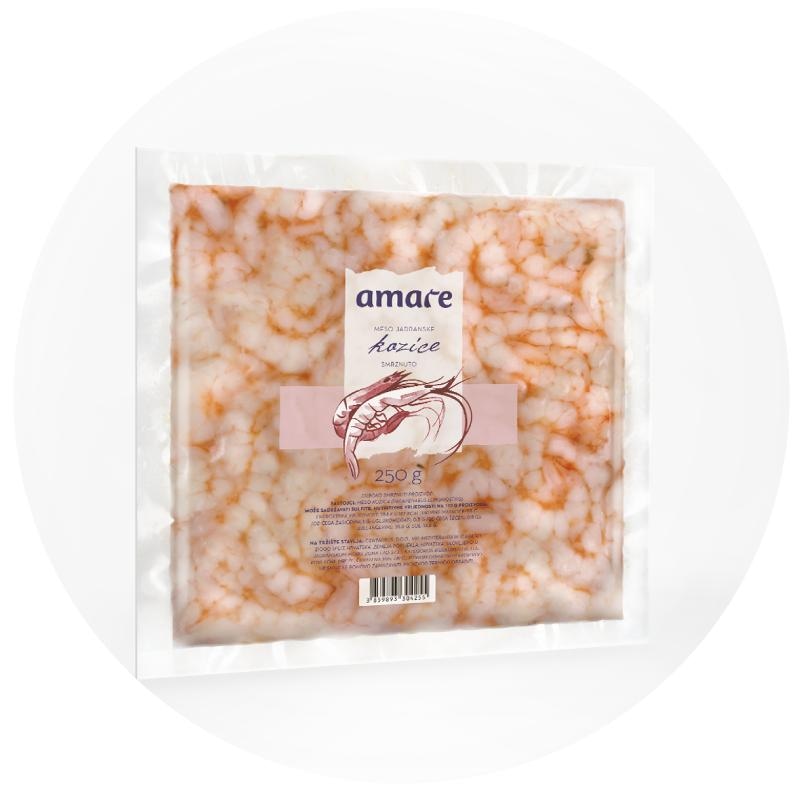 CENTAURUS Meso jadranskih kozica 250 g - Akcija u trgovini Ribola