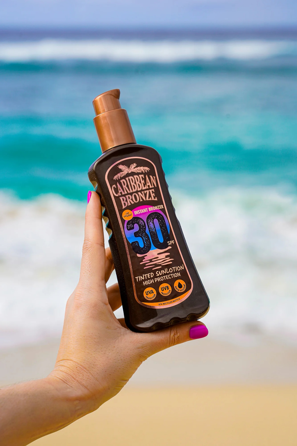 Caribbean Bronze Tinted sun lotion 200 ML - Akcija u trgovini Action