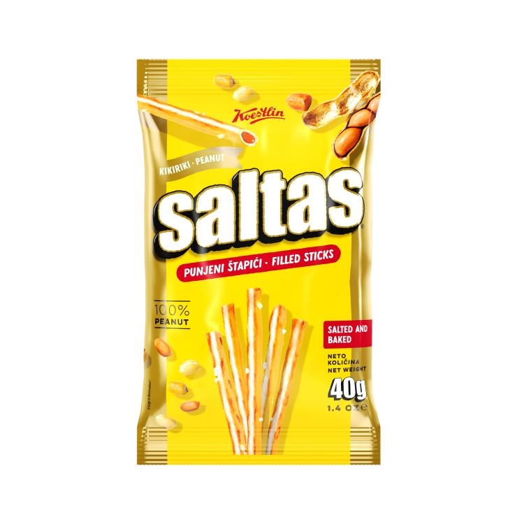 Slano trajno pecivo Saltas - Akcija u trgovini KTC