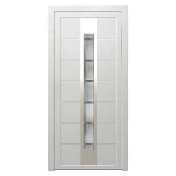 PVC ulazna vrata 'London KT48' š 100 x v 210 cm - Akcija u trgovini Bauhaus