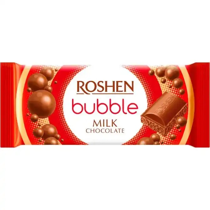 Roshen Bubble Milk čokolada - Akcija u trgovini NTL