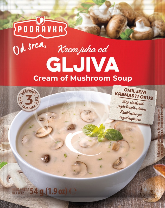 Podravka Juha krem od gljiva 54 g - Akcija u trgovini NTL