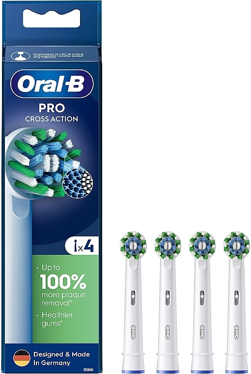 ORAL-B PRO Cross Action zamjenske glave za električnu četkicu za zube 4 kom - Akcija u trgovini Mueller