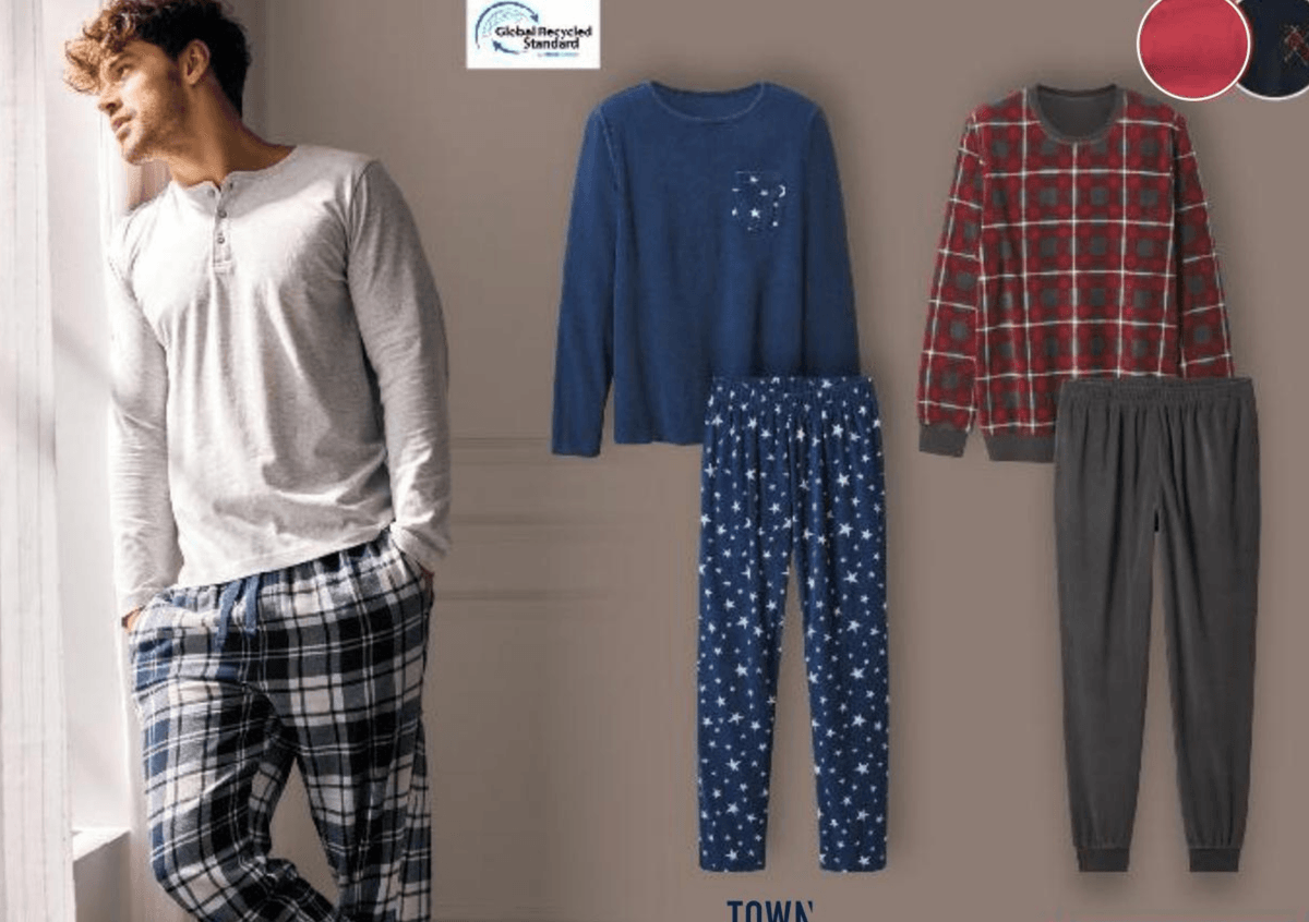Pidžama od flisa Oyanda: TOWN LAND - Akcija u trgovini Kaufland