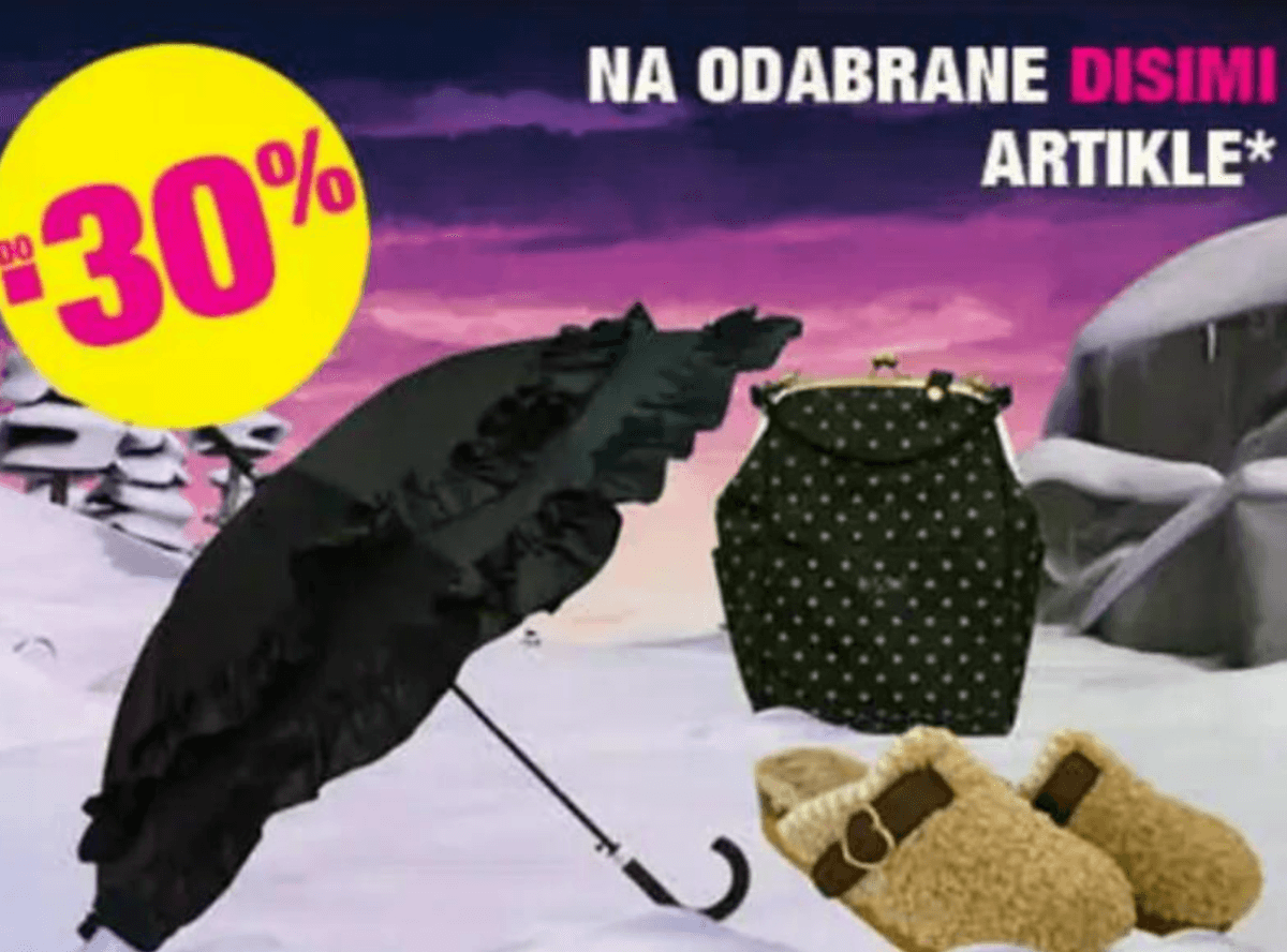 Odabrani Disimi artikli - Akcija u trgovini Bipa