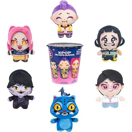K-pop mini ramen s plišancem 1 kom K-POP DEMON HUNTERS Akcija u trgovini Interspar