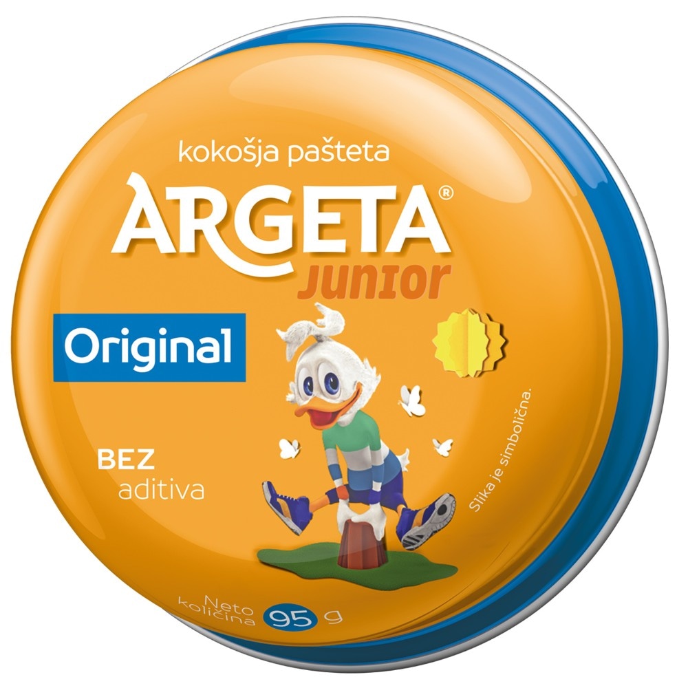 Pašteta kokošja ili junior kokošja Argeta 3x95 g - Akcija u trgovini KTC