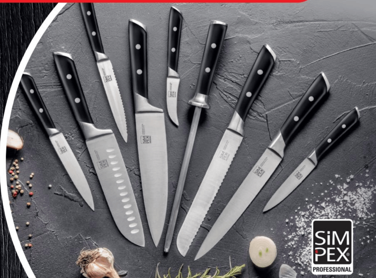 Linija kuhinjskih noževa Simpex Professional - Akcija u trgovini Interspar
