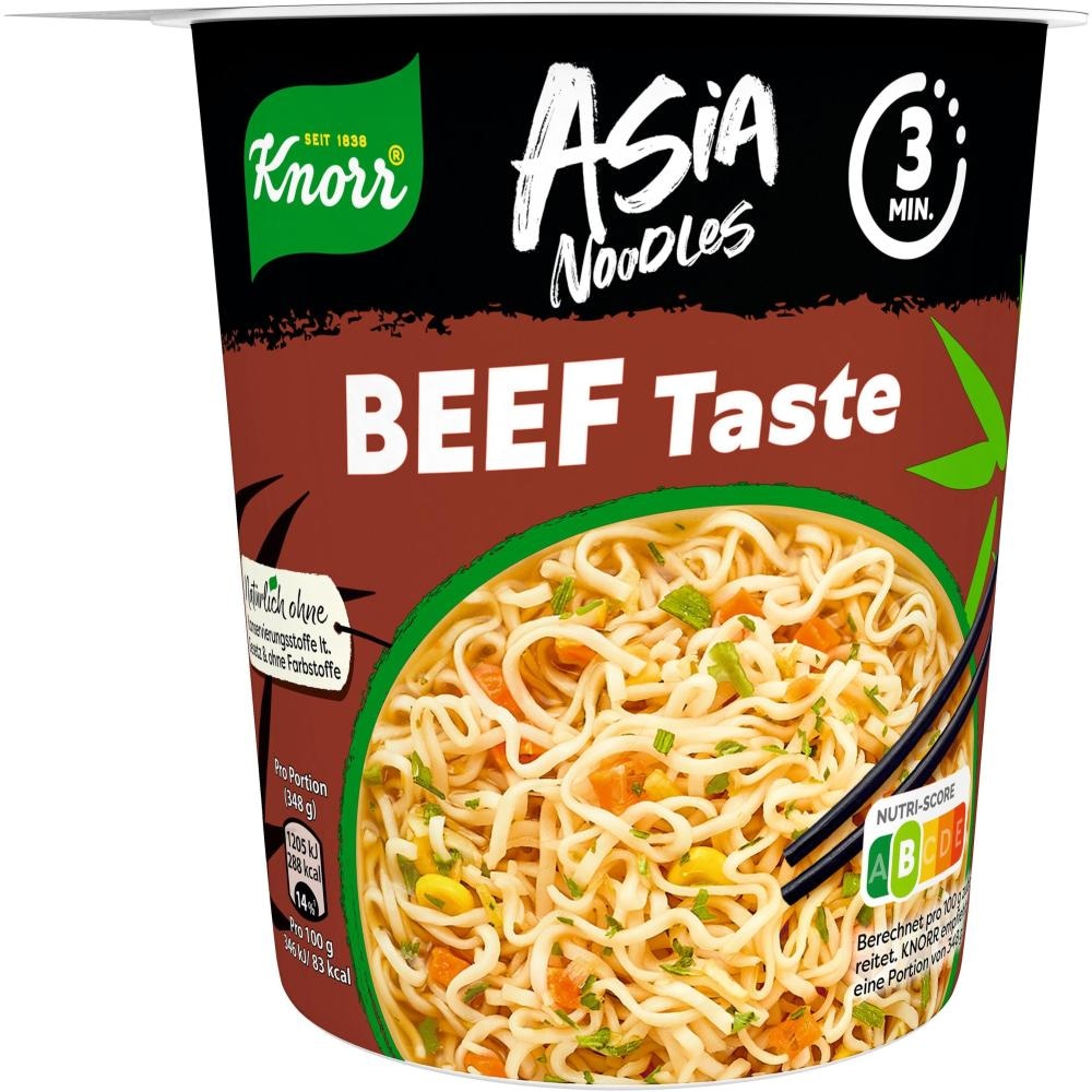 Knorr Asia Noodles Beef 63g - Akcija u trgovini Žabac