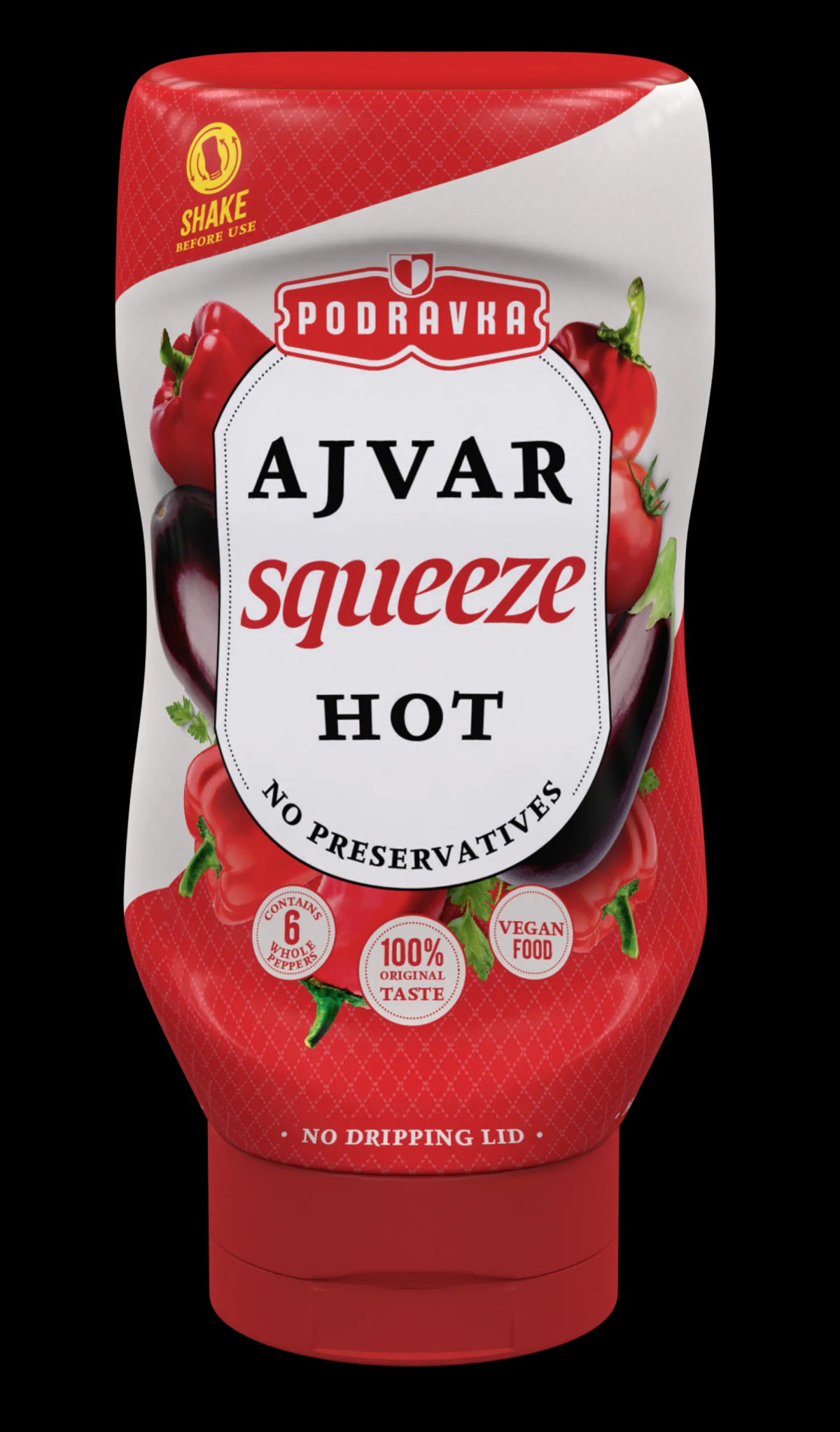Podravka Ajvar Squeeze 950g - Akcija u trgovini Žabac