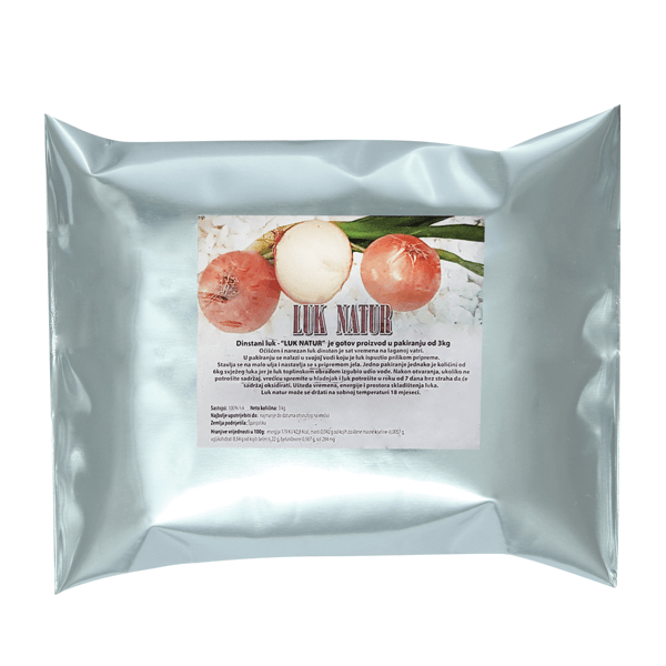 Prirodni Luk dinstani 3 kg - Akcija u trgovini Stanić Diskont