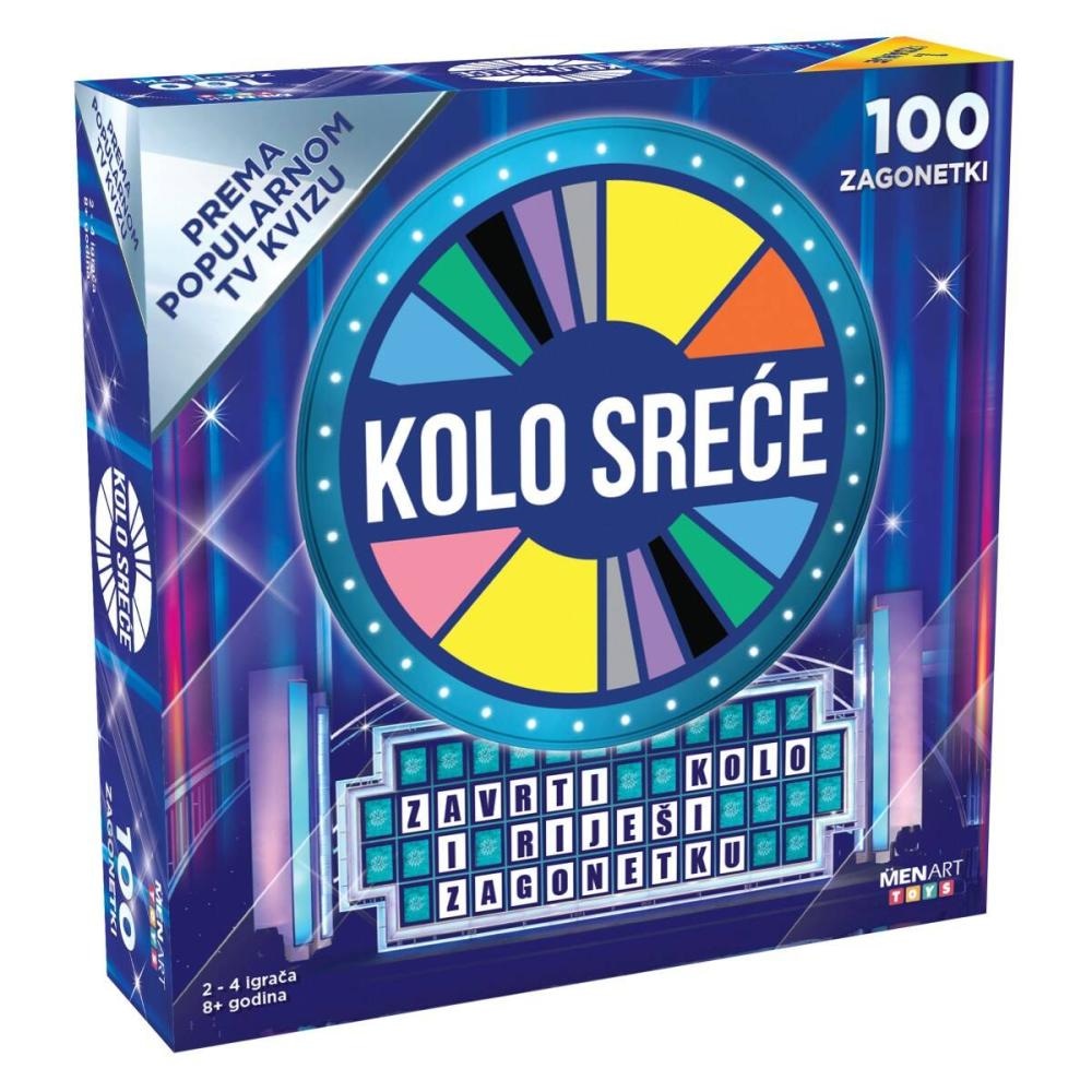 Društvena igra Kolo sreće 1 kom Menart Toys - Akcija u trgovini Konzum