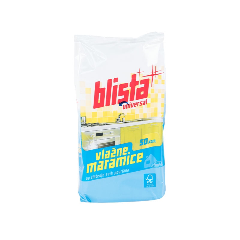 Blista Vlažne maramice za čišćenje 3 x 50/1 - Akcija u trgovini Kaufland