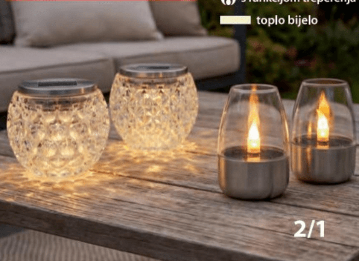 Solarna svjetiljka - Akcija u trgovini NKD