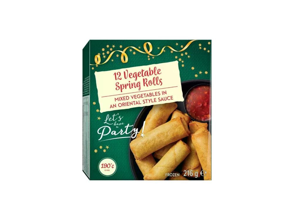 Proljetne rolice s povrćem 216 g - Akcija u trgovini Lidl