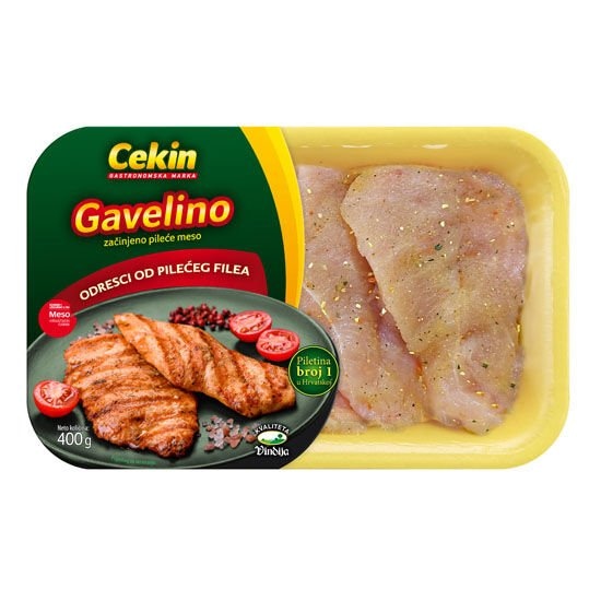 Cekin Gavelino Odresci od pilećeg filea 400 g - Akcija u trgovini Studenac