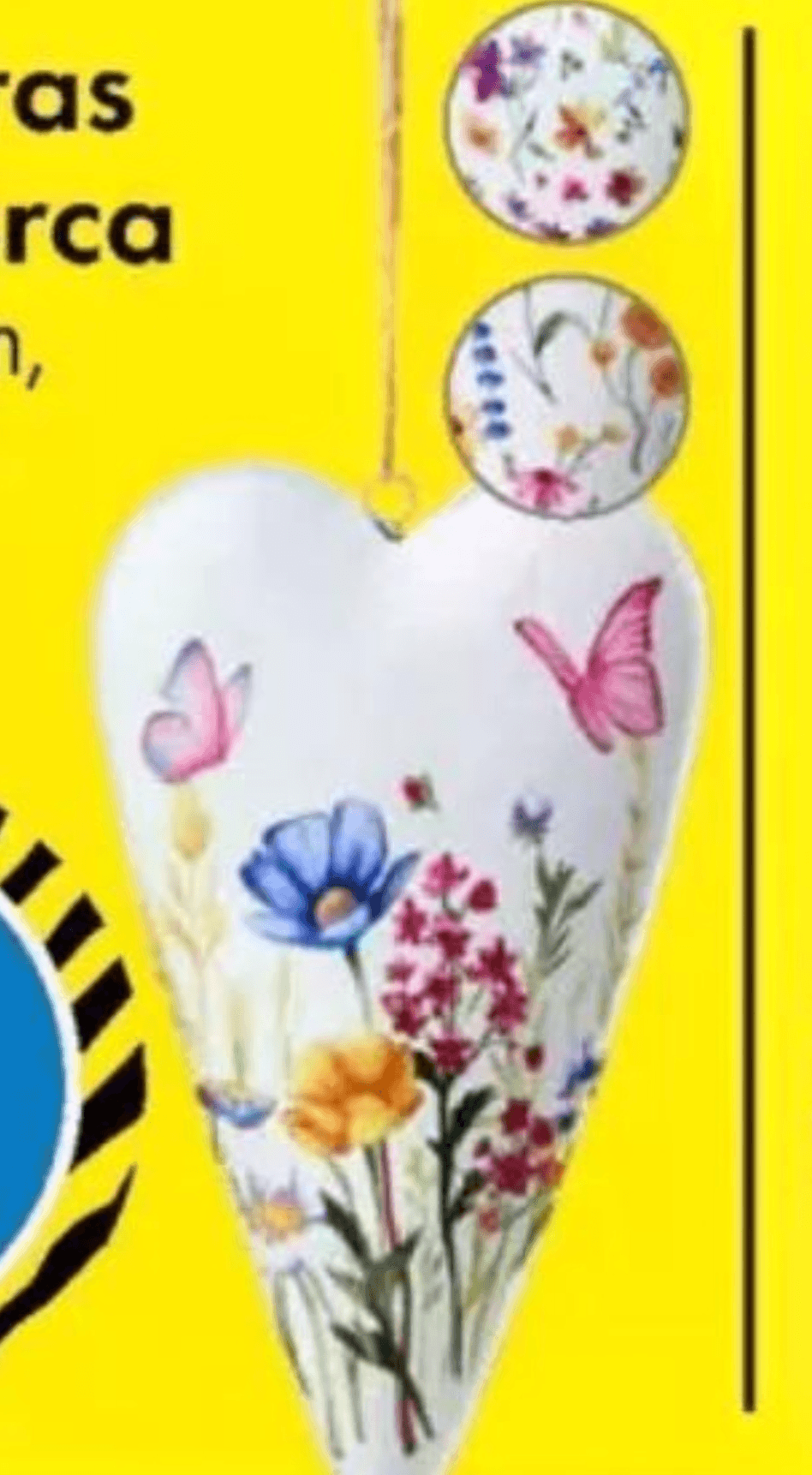 Viseći ukras u obliku srca - Akcija u trgovini Tedi