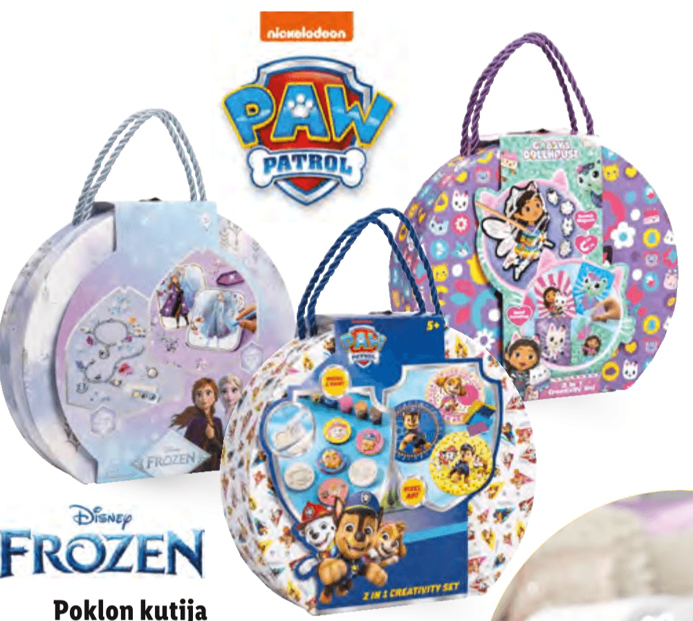 Poklon kutija - Akcija u trgovini Lidl