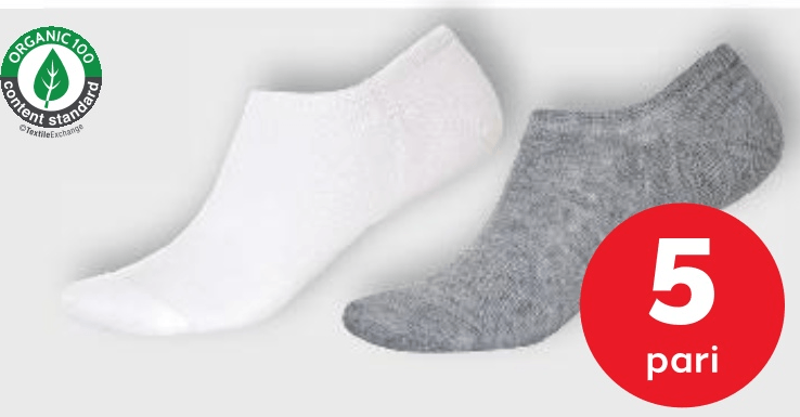 Ženske stopalice 5 pari Oyanda - Akcija u trgovini Kaufland