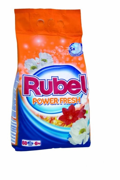 RUBEL Prašak za rublje 6kg - Akcija u trgovini Pivac