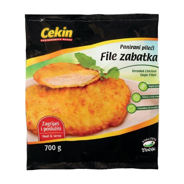 Panirani pileći file zabatka 700 g Cekin - Akcija u trgovini NTL