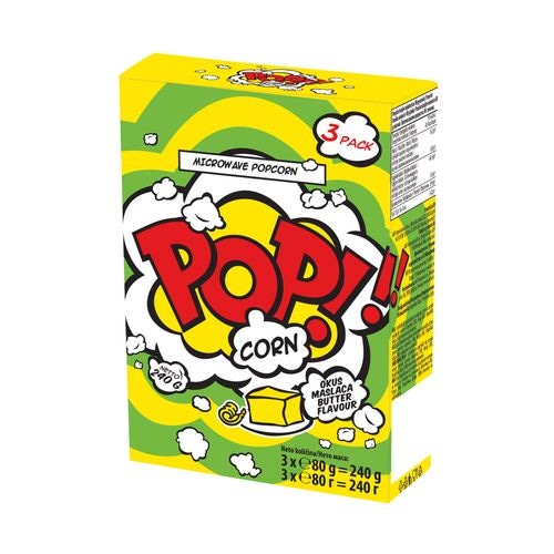Pop Corn Kukuruz za kokice slani 240 g - Akcija u trgovini Gavranović