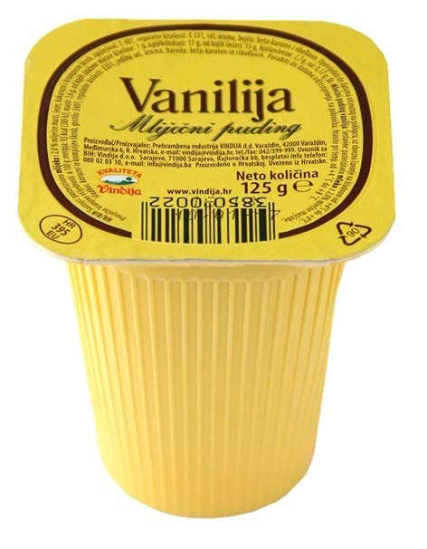 Mliječni desert puding 125 g - Akcija u trgovini KTC