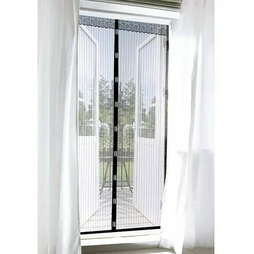 Easymaxx mreža protiv komaraca za vrata crna ili bijela 100 x 210 cm - Akcija u trgovini Mueller