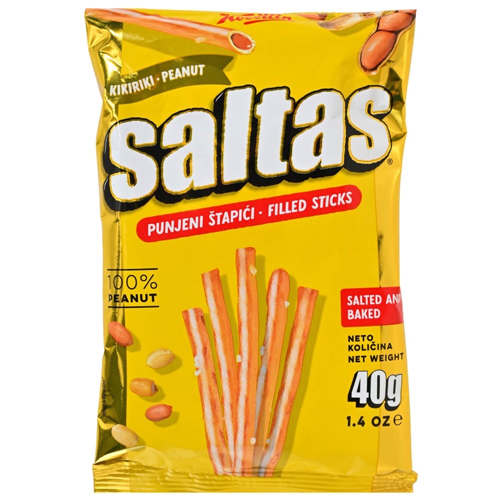 Saltas slani, kikiriki 45 g / 40 g Akcija u trgovini Bakmaz