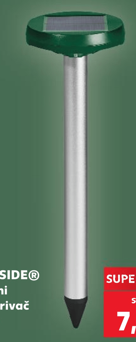 Parkside Solarni rastjerivač krtica - Akcija u trgovini Kaufland