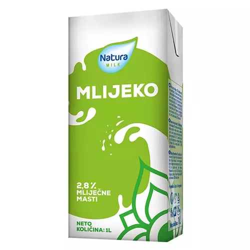 NATURA Trajno mlijeko 1L - Akcija u trgovini Kaufland